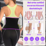 Termo Tərləmə Korset Kəməri