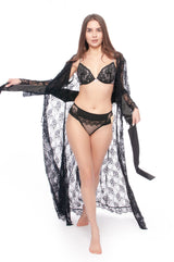 Kəmərli Sabahlıq Xalat #1321